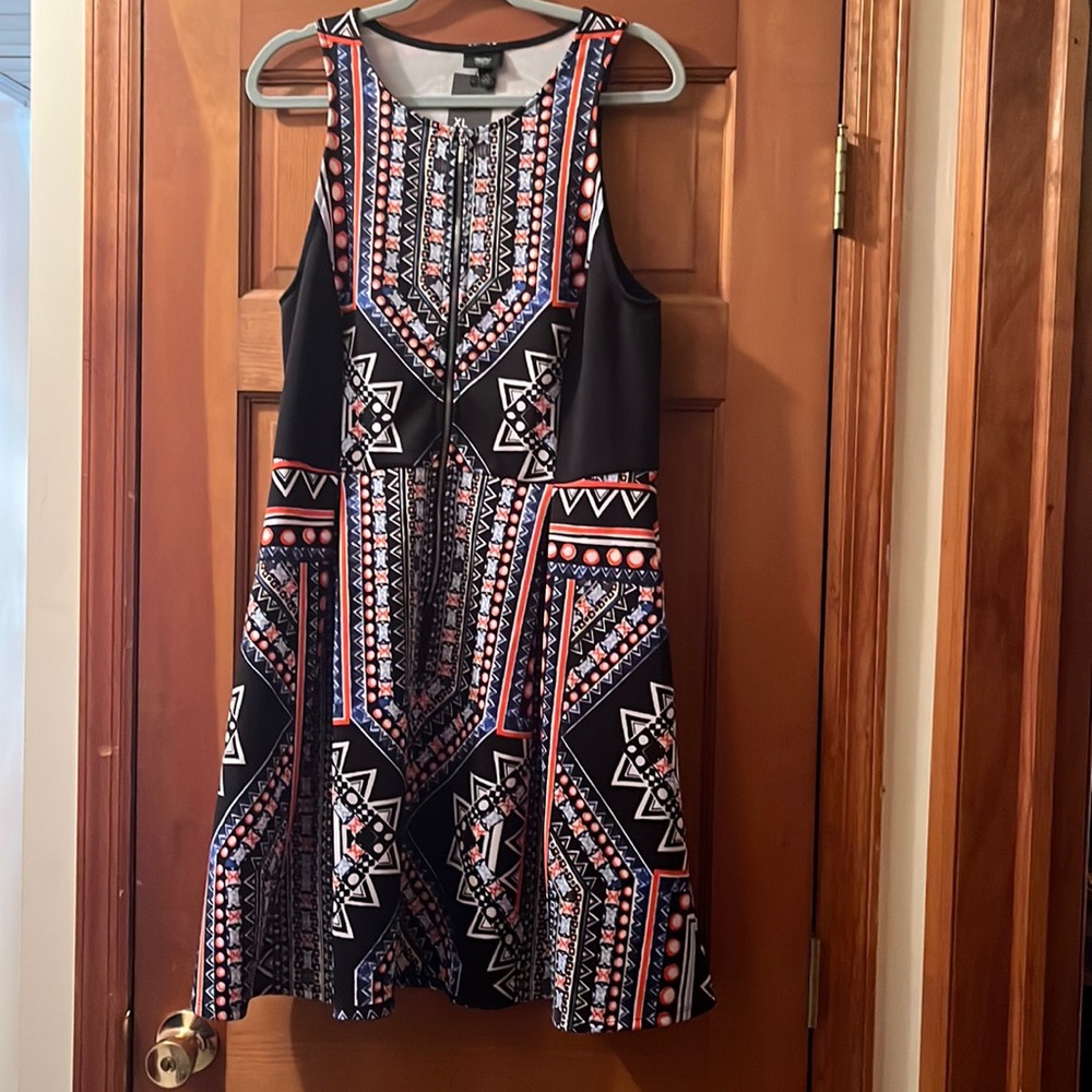 NWT Mossimo Ebony Tribal Dress